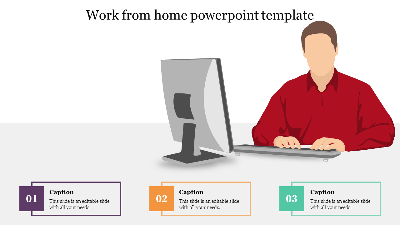 Our Predesigned Work From Home PowerPoint Template